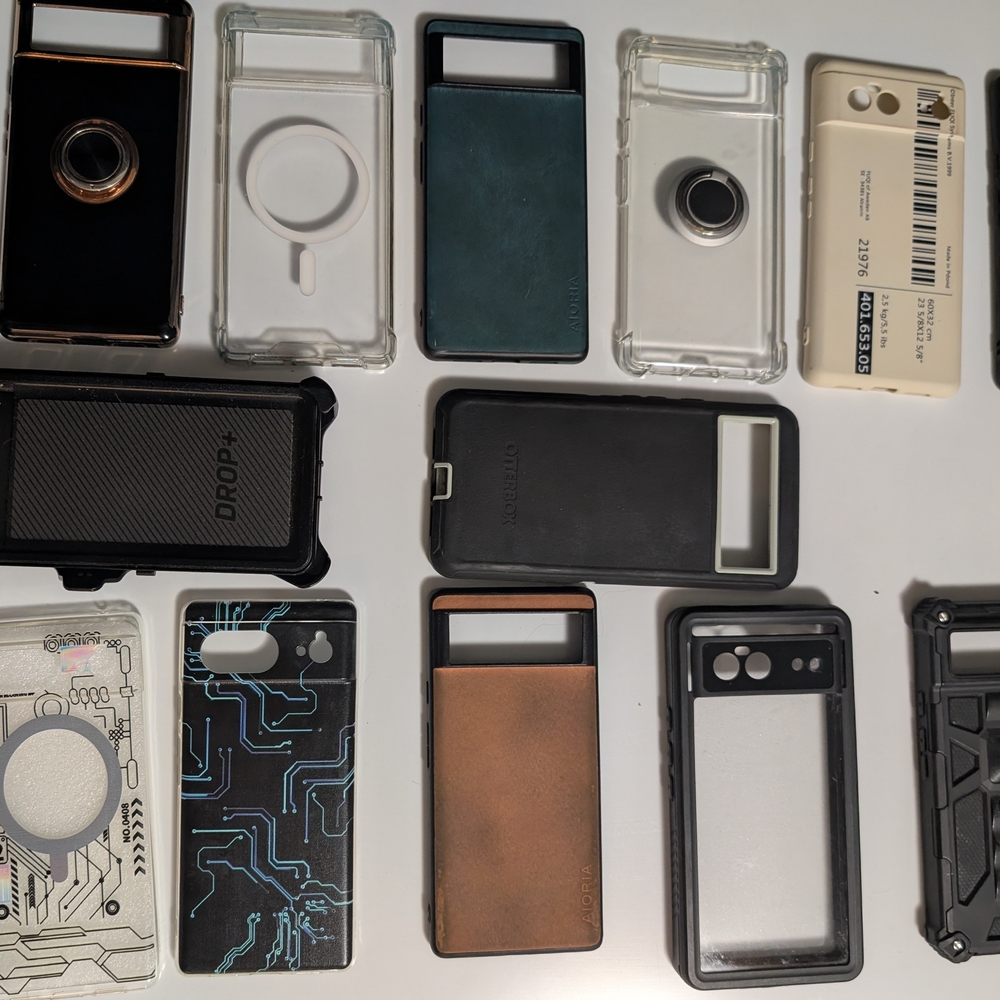 12 Google Pixel 6 Protective Phone Cases Including 1 Otter Box With Clip